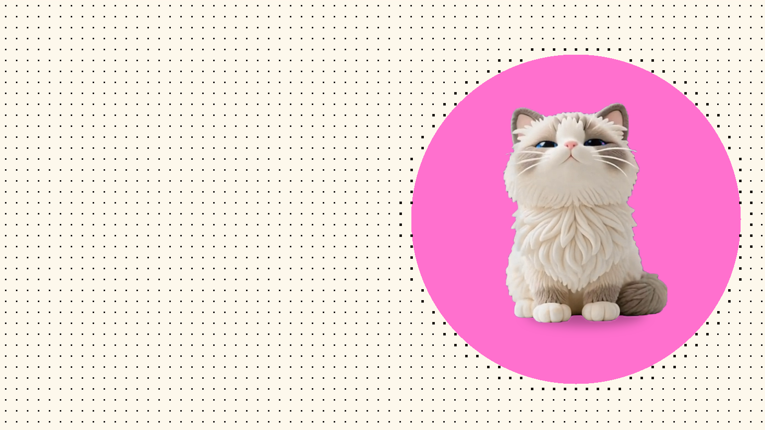 The desktop pet raises a paw to answer a user's click